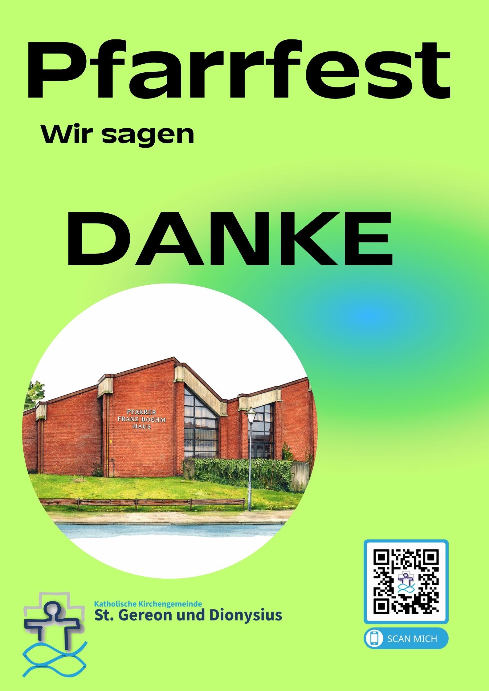 Pfarrfest Danke
