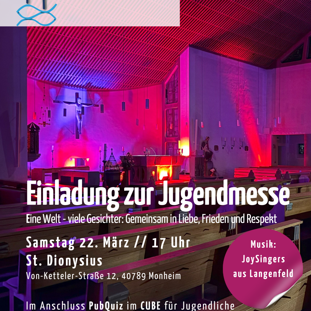 Jugendmesse Flyer