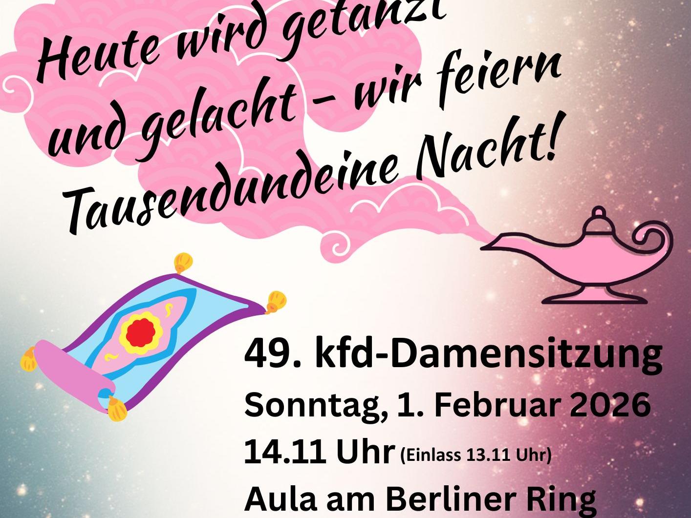 Resttickets per E-Mail damensitzung@kkmonheim.de