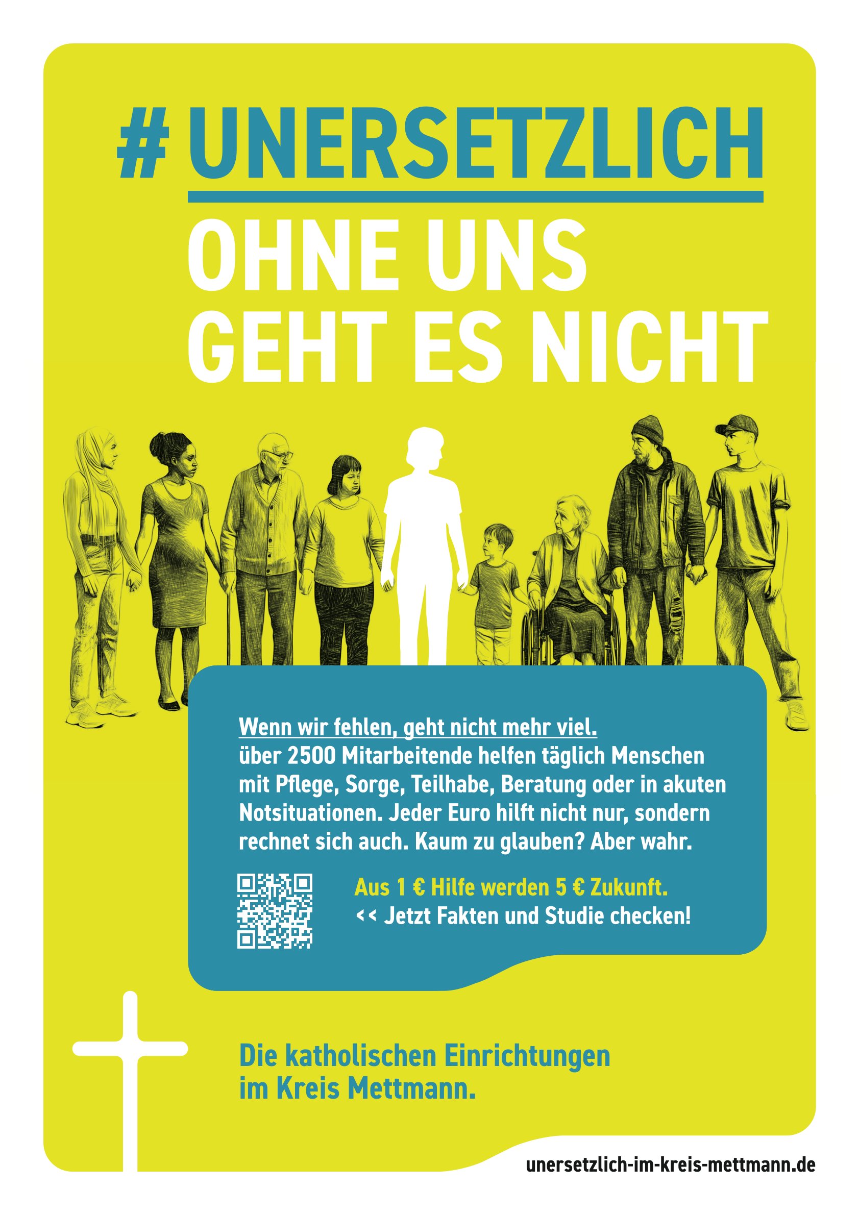 2026-02 #Unersetzlich_Kampagnenplakat-1